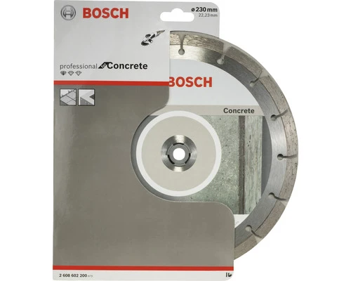 BOSCH Diamantslijpschijf Professional For Concrete Ø 230x22,23 Mm 2 BOSCH Diamantslijpschijf Professional For Concrete Ø 230x22,23 Mm - Afbeelding 2