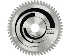 BOSCH Cirkelzaagblad Multi Material Ø 160x20x2,4 Mm 42T