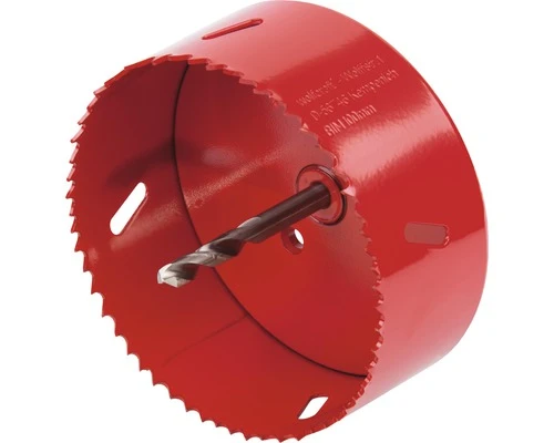 WOLFCRAFT Gatenzaag Bi-metaal Ø 100 Mm Met Centreerboor 1 WOLFCRAFT Gatenzaag Bi-metaal Ø 100 Mm Met Centreerboor