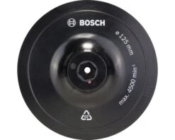 BOSCH Steunschijf Met Klithechtsysteem Ø 125 Mm