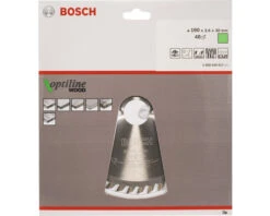 BOSCH Cirkelzaagblad Optiline Wood Ø 190x30x2,6 Mm 48T -Goedkope Hornbach winkel DV 8 8637418 01 4c DE 20210428111655