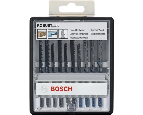 BOSCH Decoupeerzaagblad Set Robust Line 10-dlg 1 BOSCH Decoupeerzaagblad Set Robust Line 10-dlg