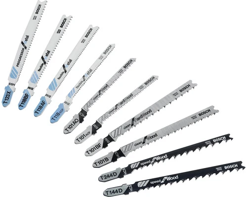 BOSCH Decoupeerzaagblad Set Robust Line 10-dlg 4 BOSCH Decoupeerzaagblad Set Robust Line 10-dlg - Afbeelding 4