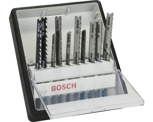 BOSCH Decoupeerzaagblad Set Robust Line 10-dlg 2 BOSCH Decoupeerzaagblad Set Robust Line 10-dlg - Afbeelding 2