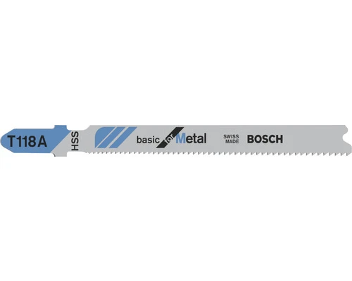 BOSCH Decoupeerzaagblad T 118 A 3-pak 1 BOSCH Decoupeerzaagblad T 118 A 3-pak